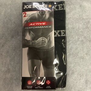 Joe Boxer Active Performance Boxer Briefs Large